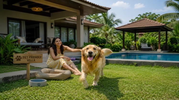 Pet-Friendly Villas in Alibaug: A Weekend Your Dog Will Love Too